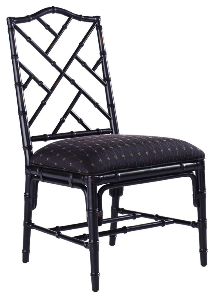 Emma Mason Signature Wintervale Side Chair in Noche (Set of 2)   Asian   Dining Chairs   by Emma Mason  Houzz