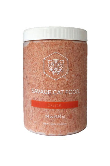 Savage Cat Duck Frozen Cat Food