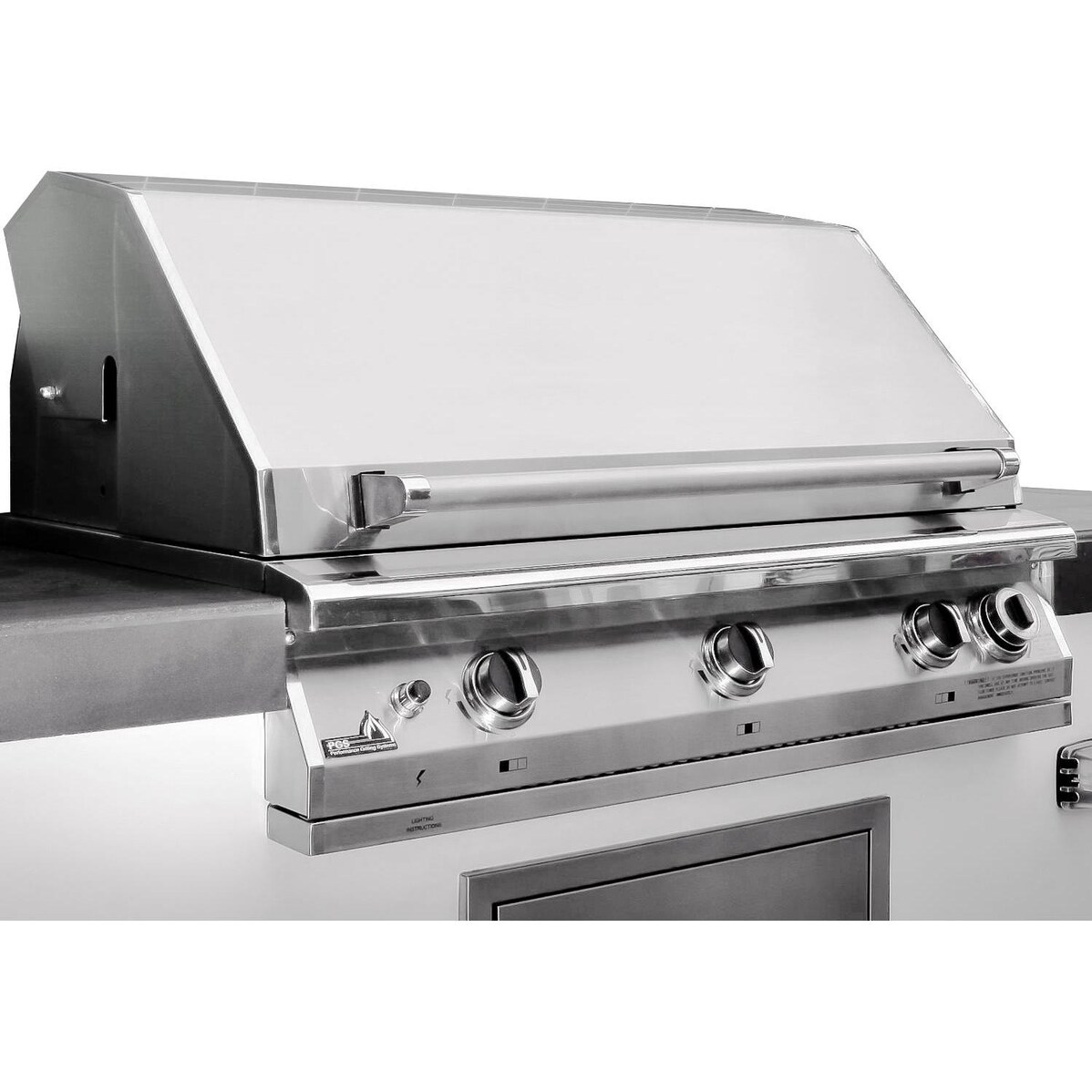 PGS T-Series Commercial 39-Inch Built-In Propane Gas Grill With Timer