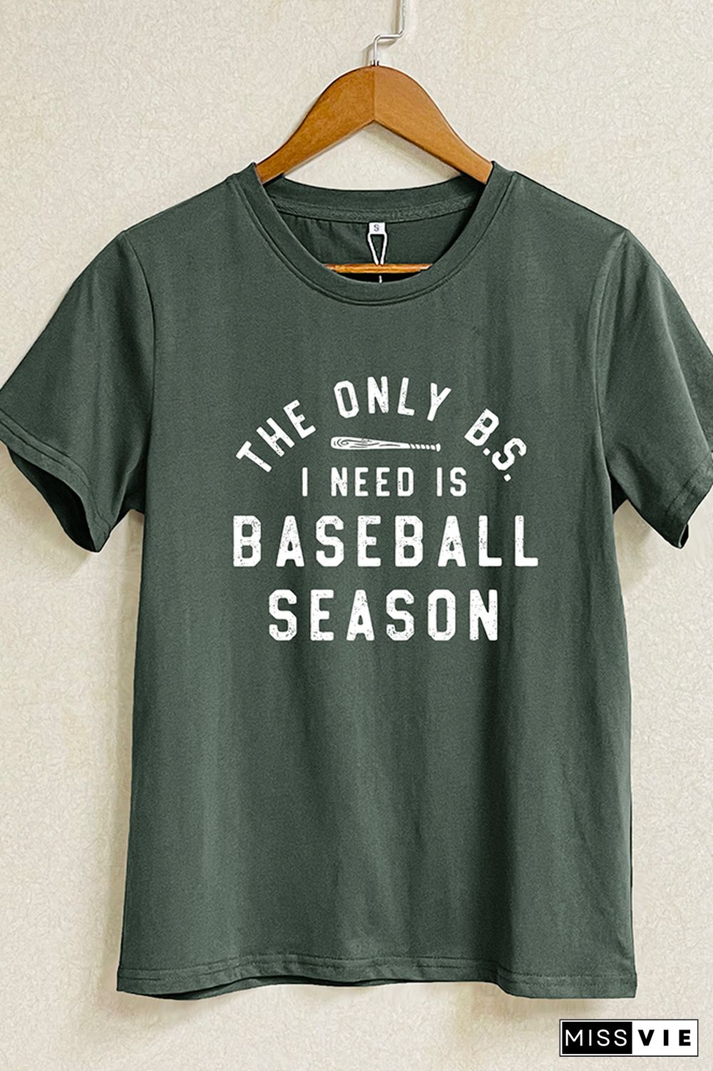 Baseball Season Print Graphic Tee