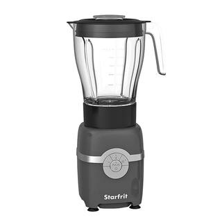 Starfrit 50 oz. 4-Speed Clear Black Countertop 12-Piece Blender Set 024306-002-0000