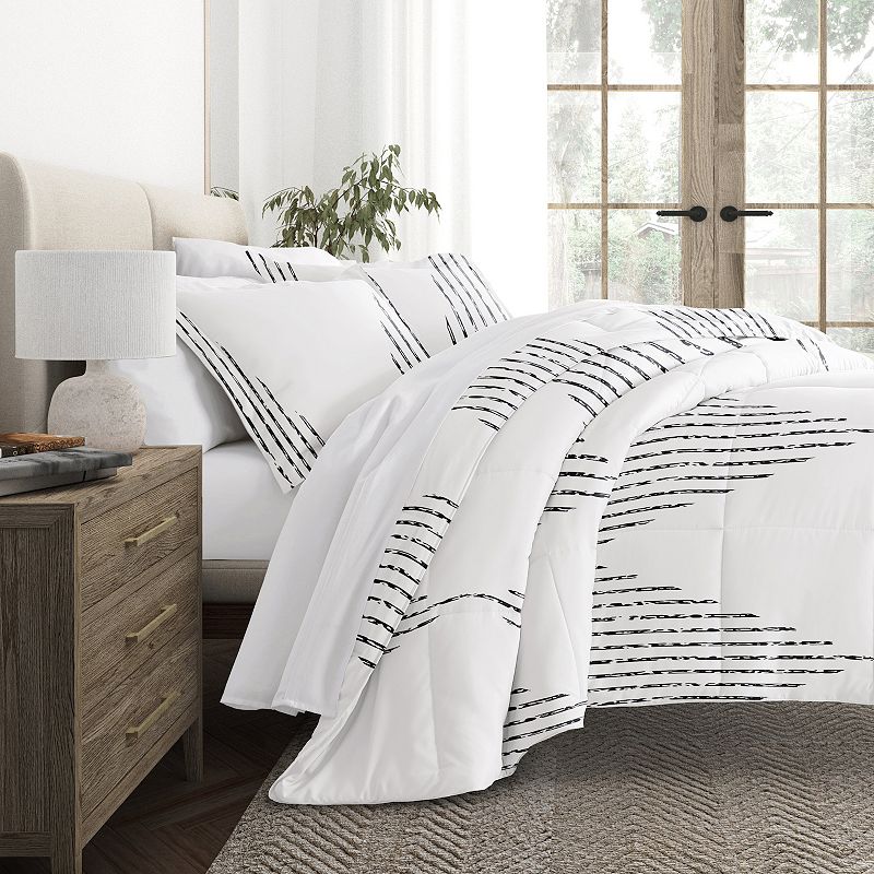 Urban Loft's Soft Printed All Season Comforter Set Down-Alternative Home Bedding