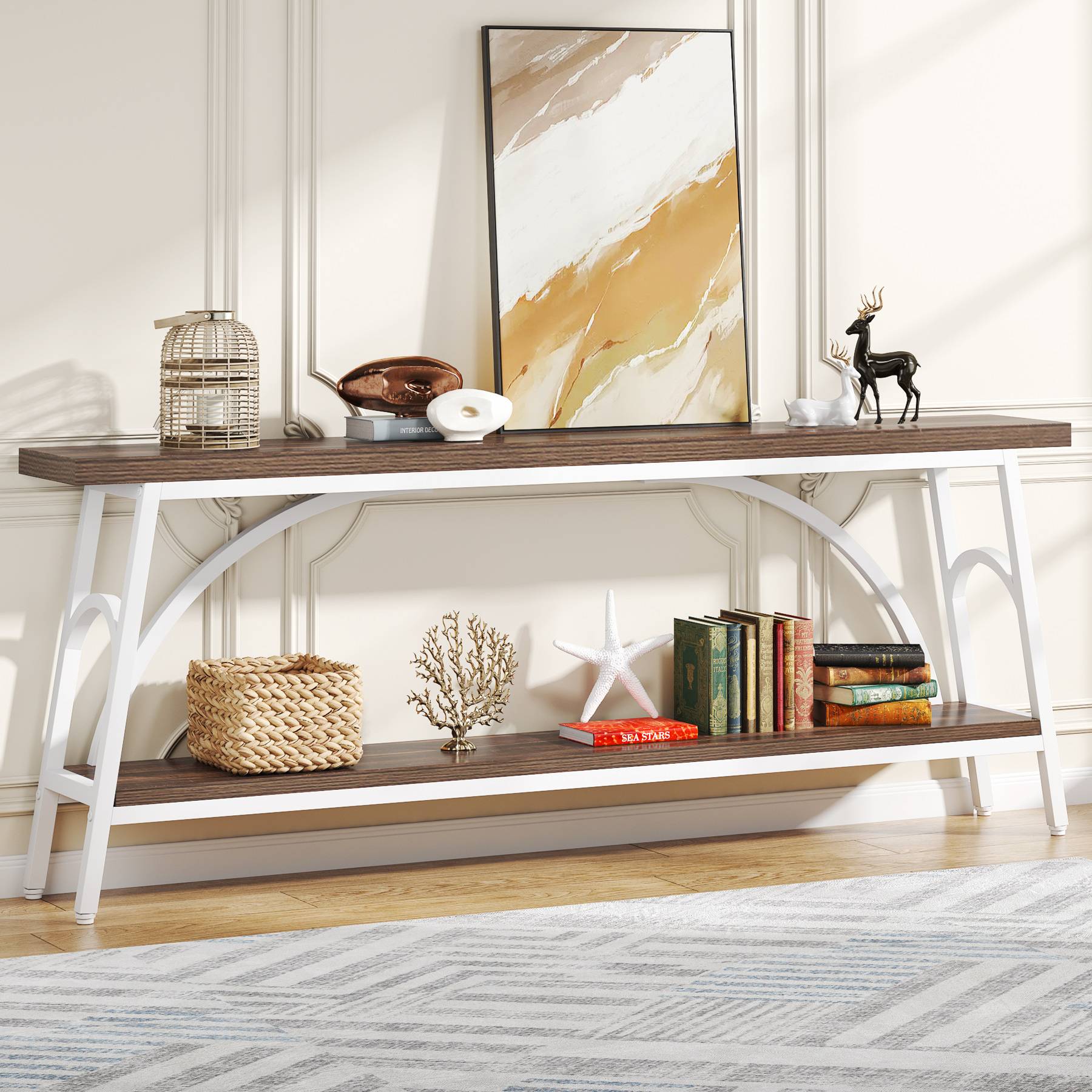 2-Tier Console Table, 70.8