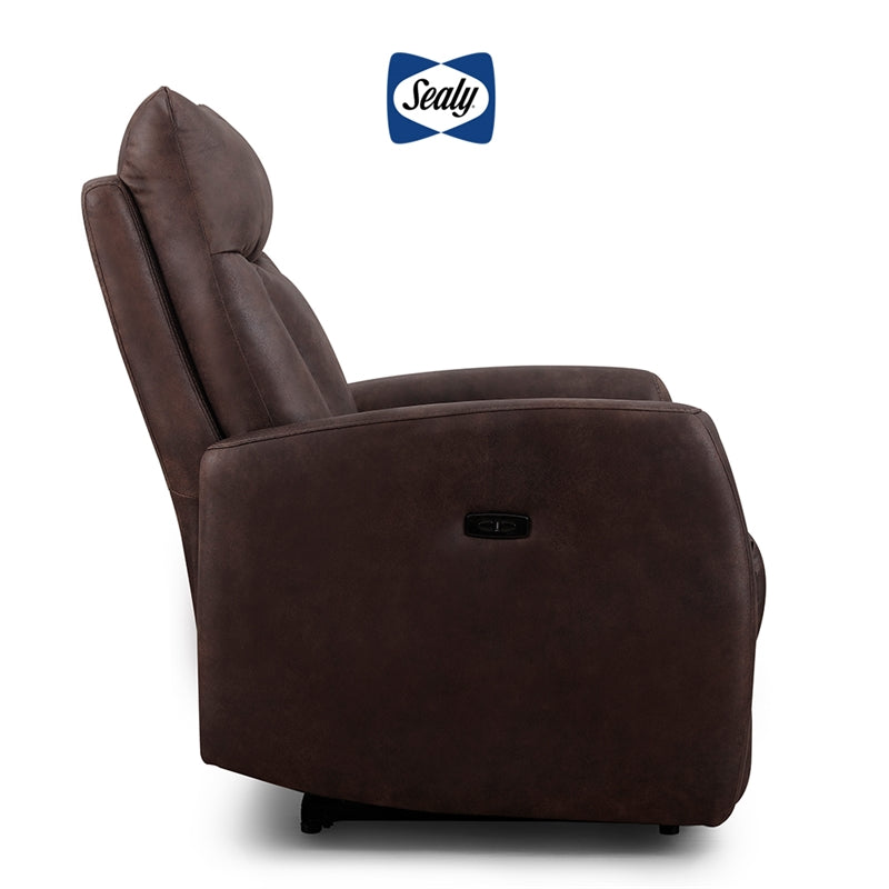 Manhattan Recliner in Espresso by Sealy Sofa Convertibles