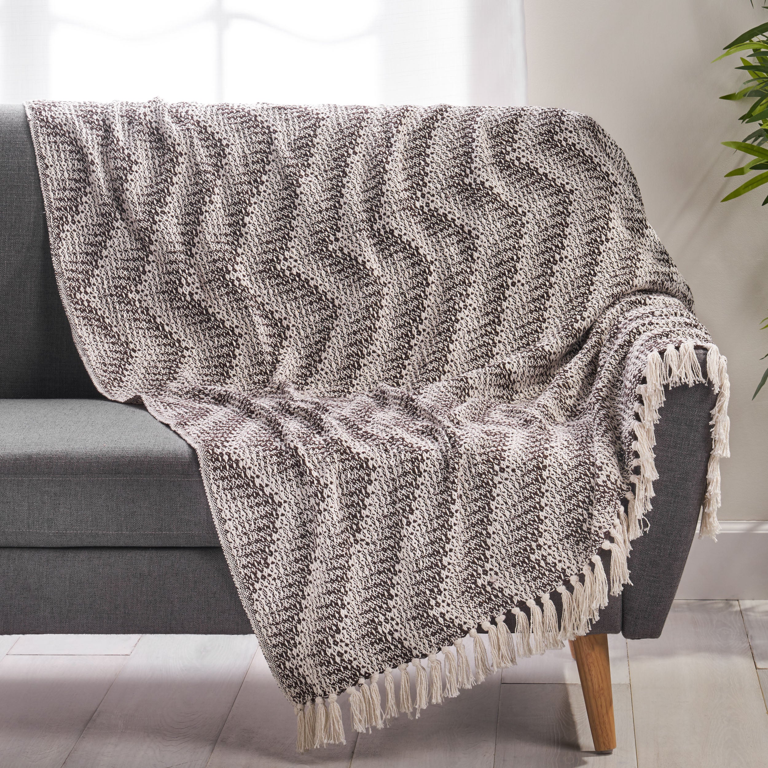 Anise Hand Loomed Boho Throw Blanket