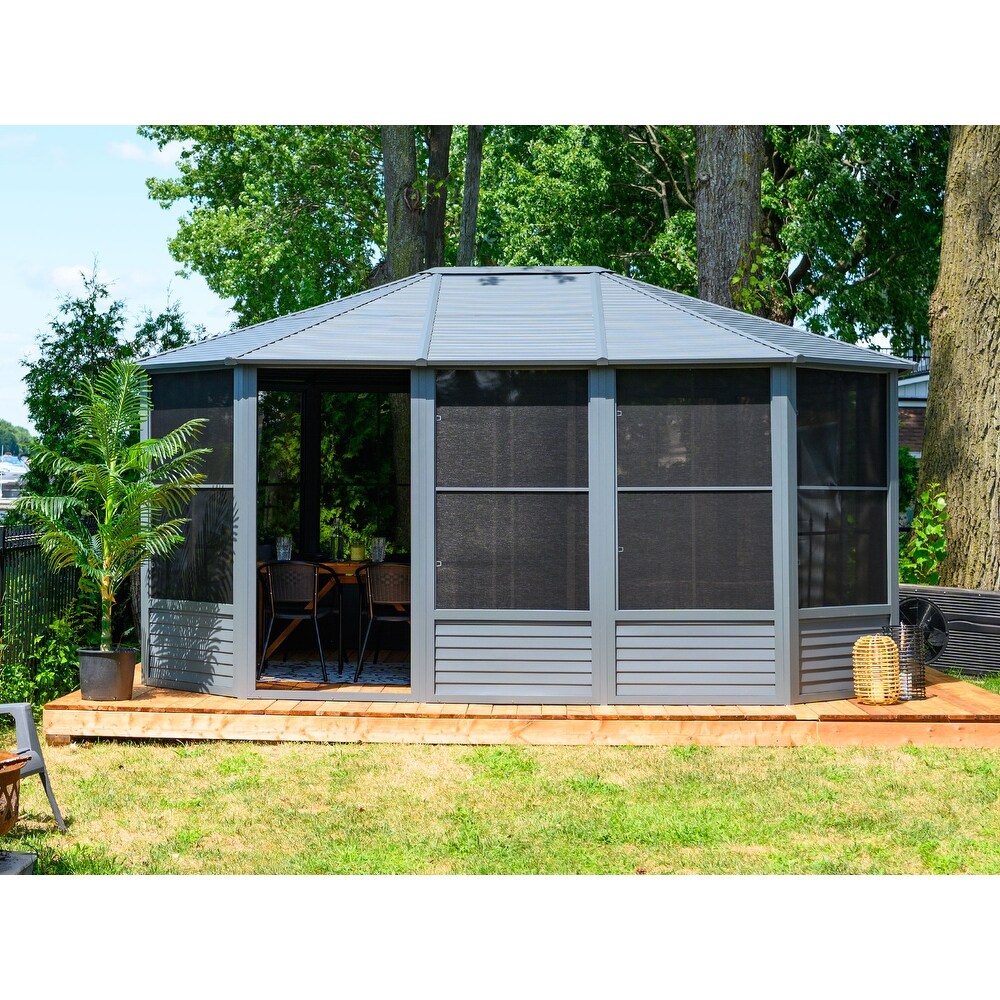Florence   Solarium 12x15 Metal Roof