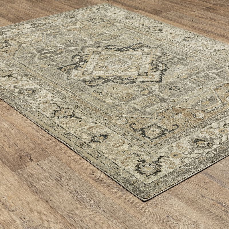 StyleHaven Franklin Vintage Center Medallion Area Rug