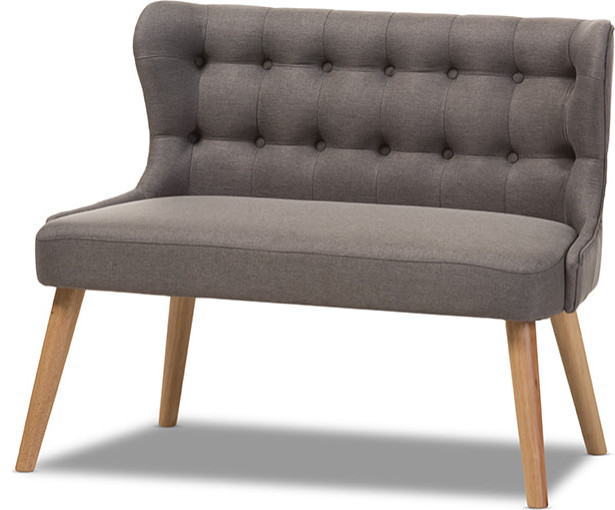 Melody Settee Bench   Midcentury   Loveseats   by HedgeApple  Houzz