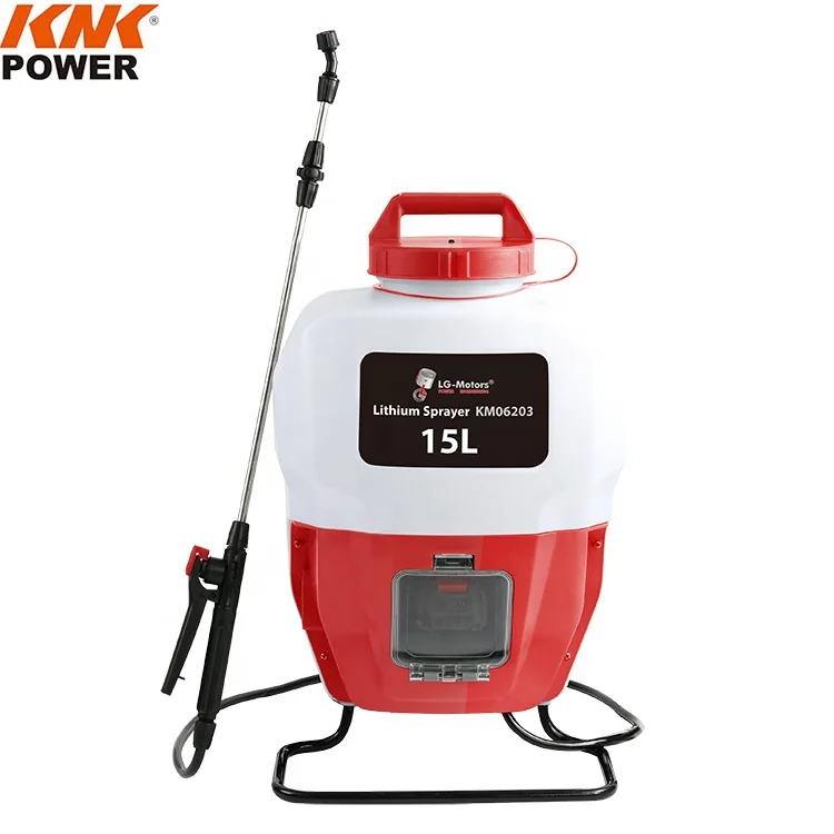 KNK new 15L agricultural electric diaphragm pump knapsack battery sprayer for pest and weeds