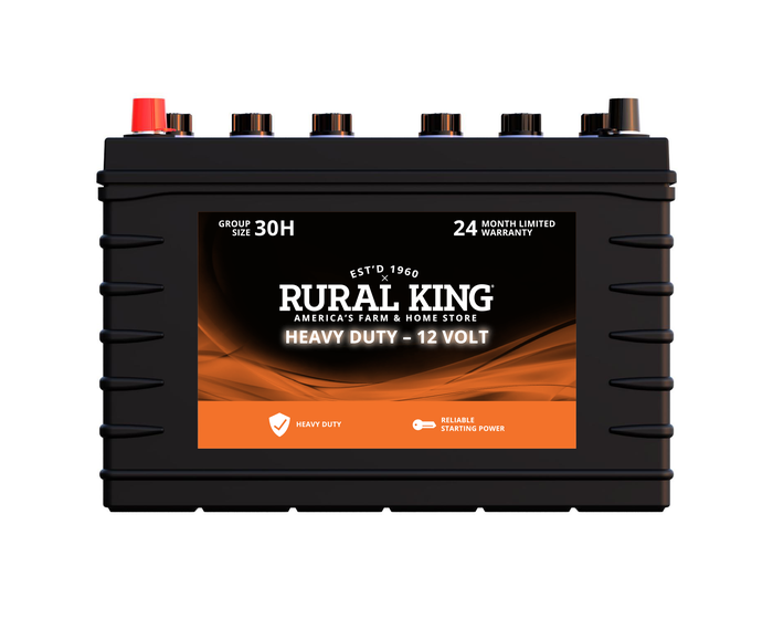 Rural King 12V Commercial Heavy Duty Series Battery - CFT30H-2