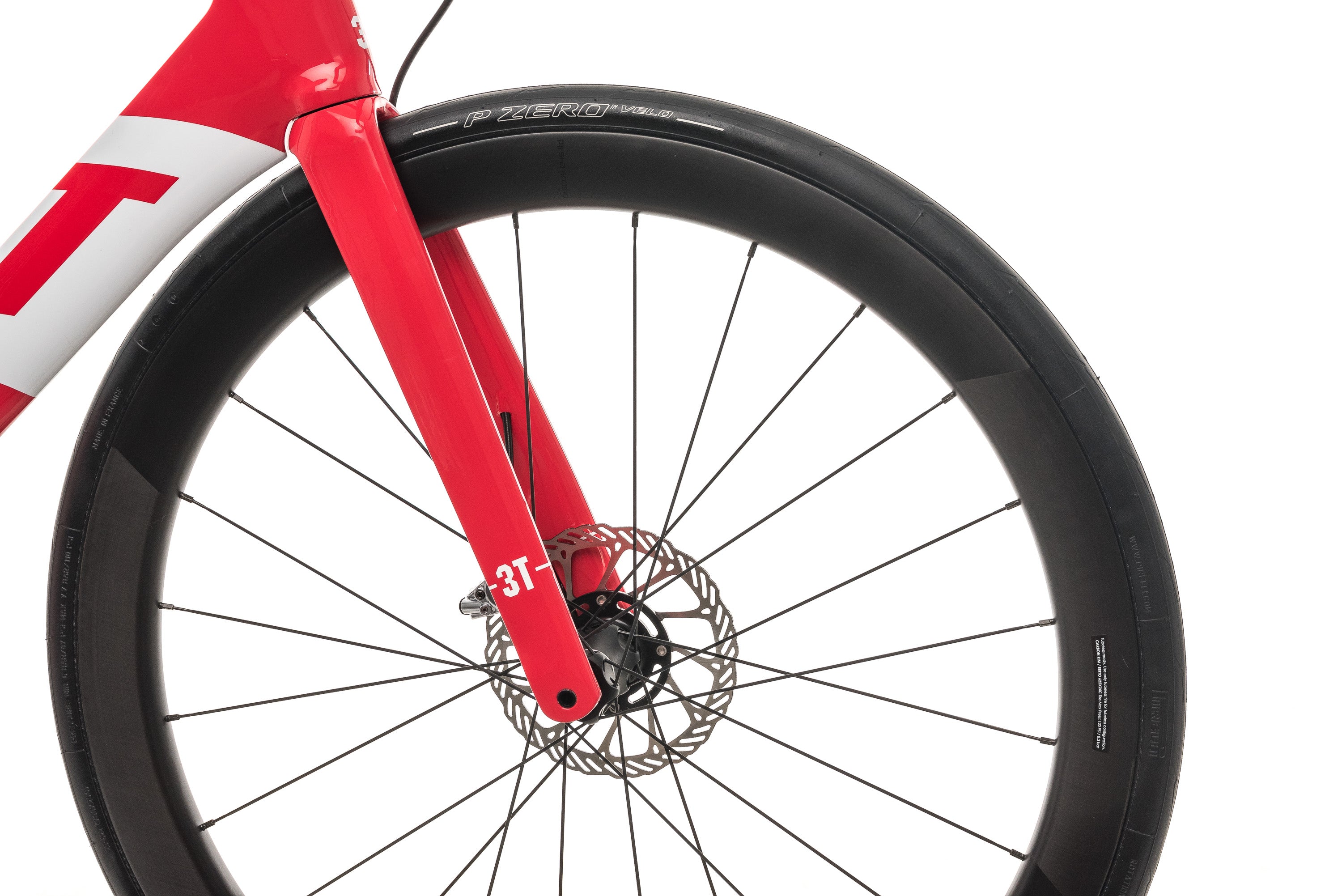 3T Strada Team Red AXS eTap Road Bike - 2020, Large