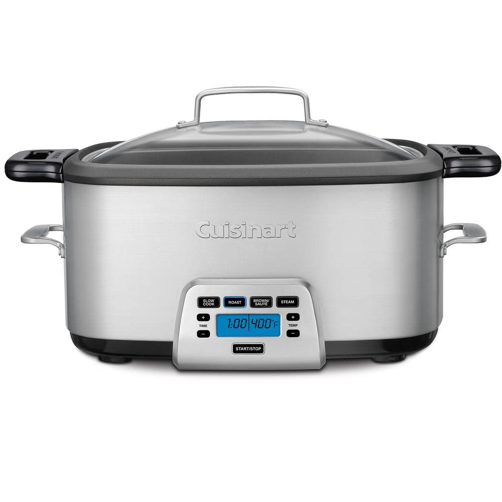 Cuisinart 7 Qt. Stainless Steel Electric Multi-Cooker with Aluminum Pot MSC-800