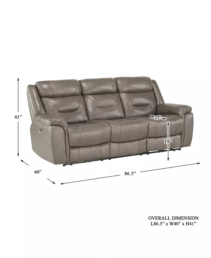 Homelegance Pecos Recliner Sofa