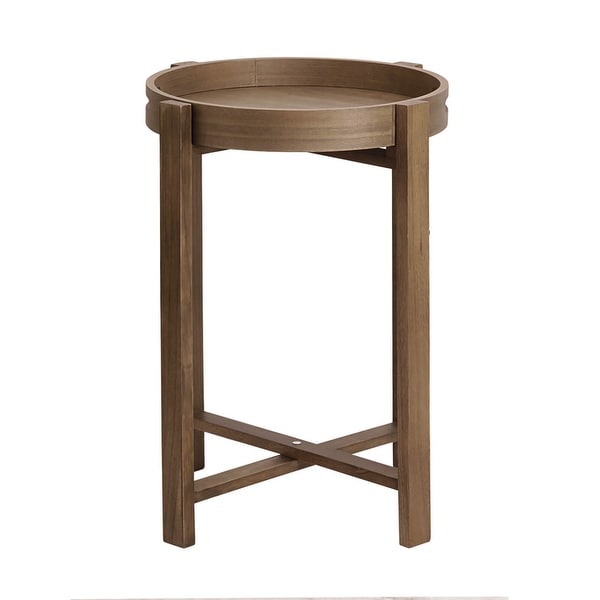 WallBeyond Round Tray Side Table