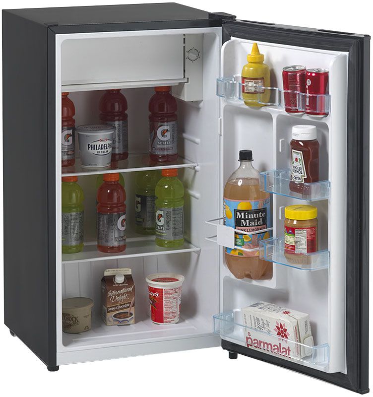 Avanti 3.3 Cu. Ft. Black Refrigerator With Chiller Compartment