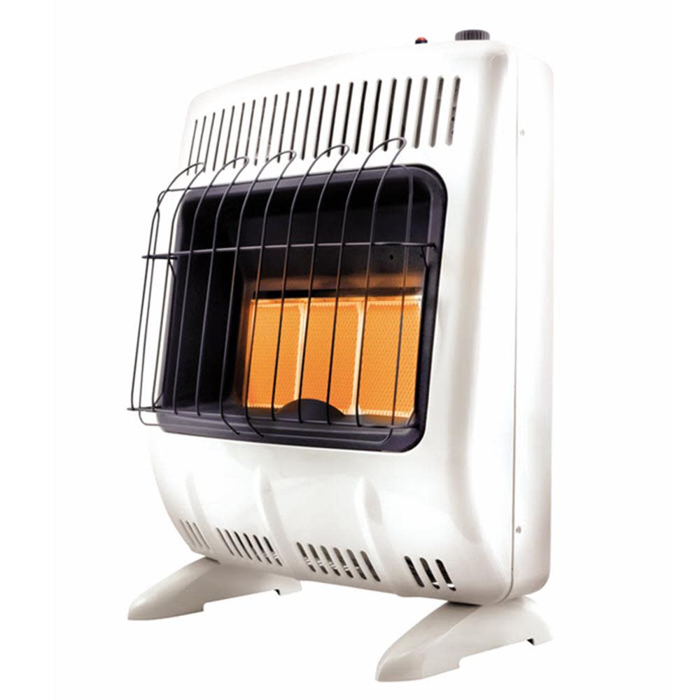 20，000 BTU Vent Free Radiant Dual Fuel Heater ;