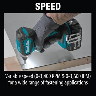 Makita 18V LXT Lithium-Ion Brushless Cordless 2-Piece Combo Kit (Hammer Drill Impact Driver) 5.0 Ah XT269T