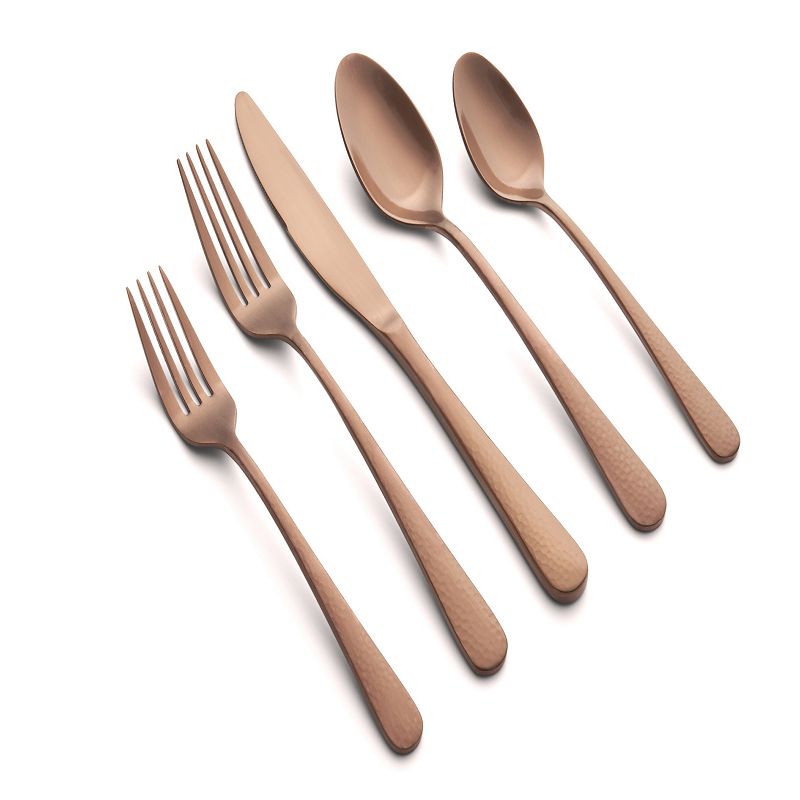 Cambridge Keene Hammered 20-pc. Flatware Set