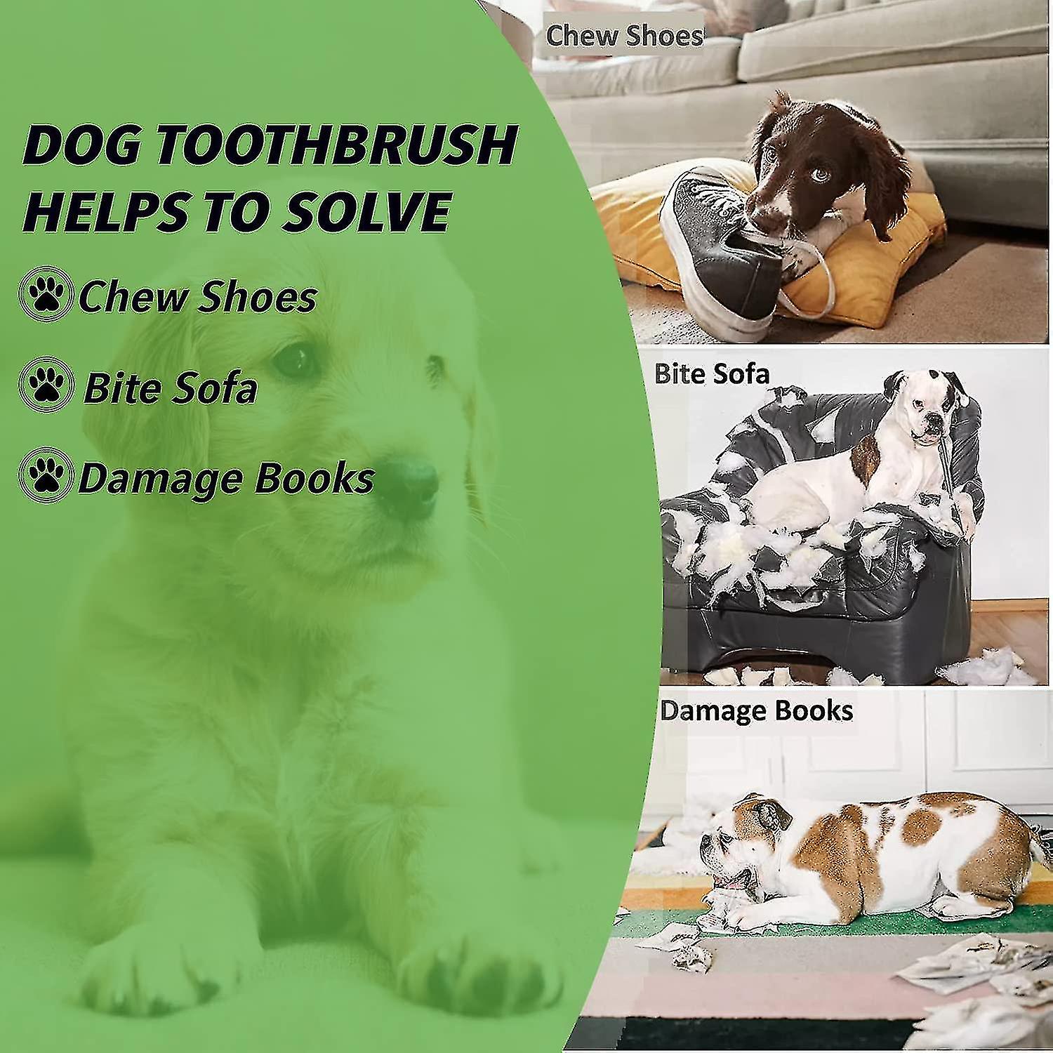 Dog Chew Toy， Dog Chew Toothbrush Teeth Stick Cleaning Toys， Dog Toothbrush And Toothpaste Dog Teeth Cleaning Products