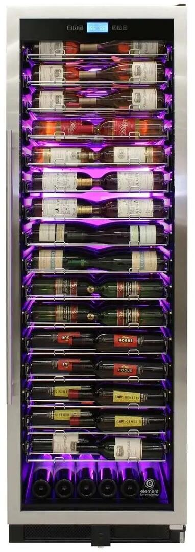 Element by Vinotemp ELWCU10702 24 Inch Stainless Steel Wine Cooler