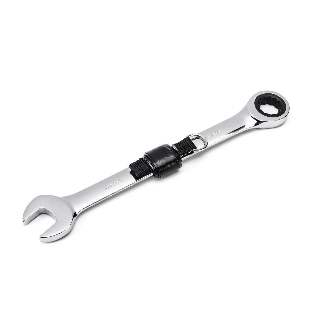 GEARWRENCH 21mm 12 Point Tether Ready Ratcheting Combination Wrench 9121TH from GEARWRENCH