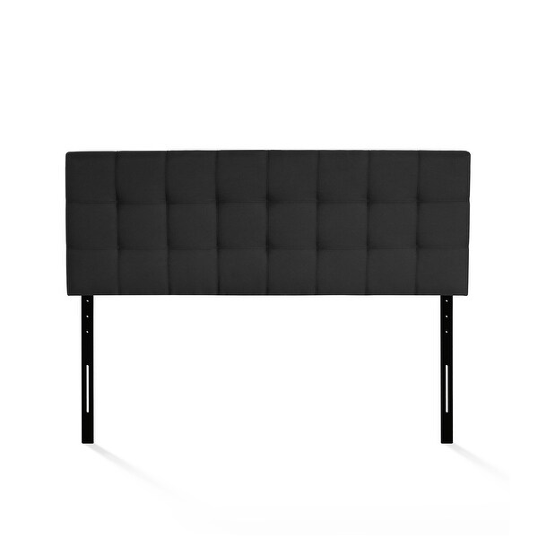 Carbon Loft Dashwood Tufted Black Headboard - - 20986527