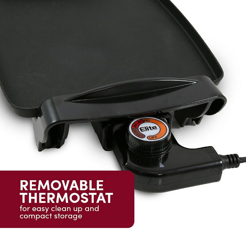 Elite Gourmet Nonstick Mini Griddle