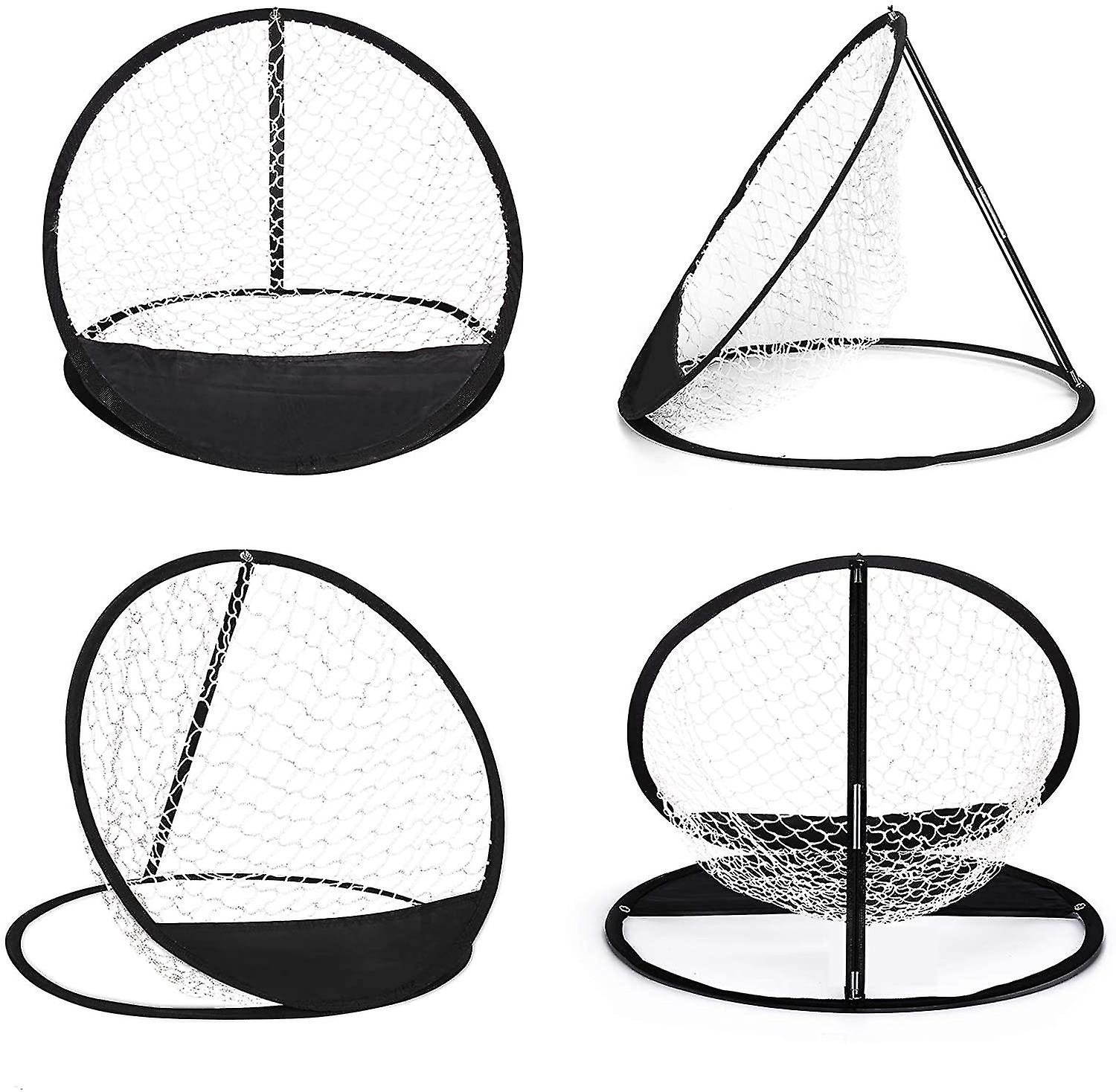 Golf Practice Net， Foldable Chipping Pop Up Net， Portable Indoor Outdoor Practice Ball Practice Net