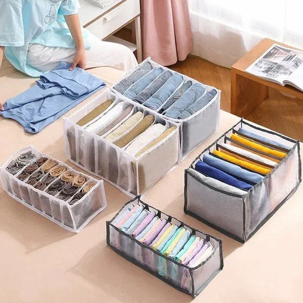 🔥   47% OFF🔥🔥Wardrobe Clothes Organizer & Buy 6 Get Extra 20%