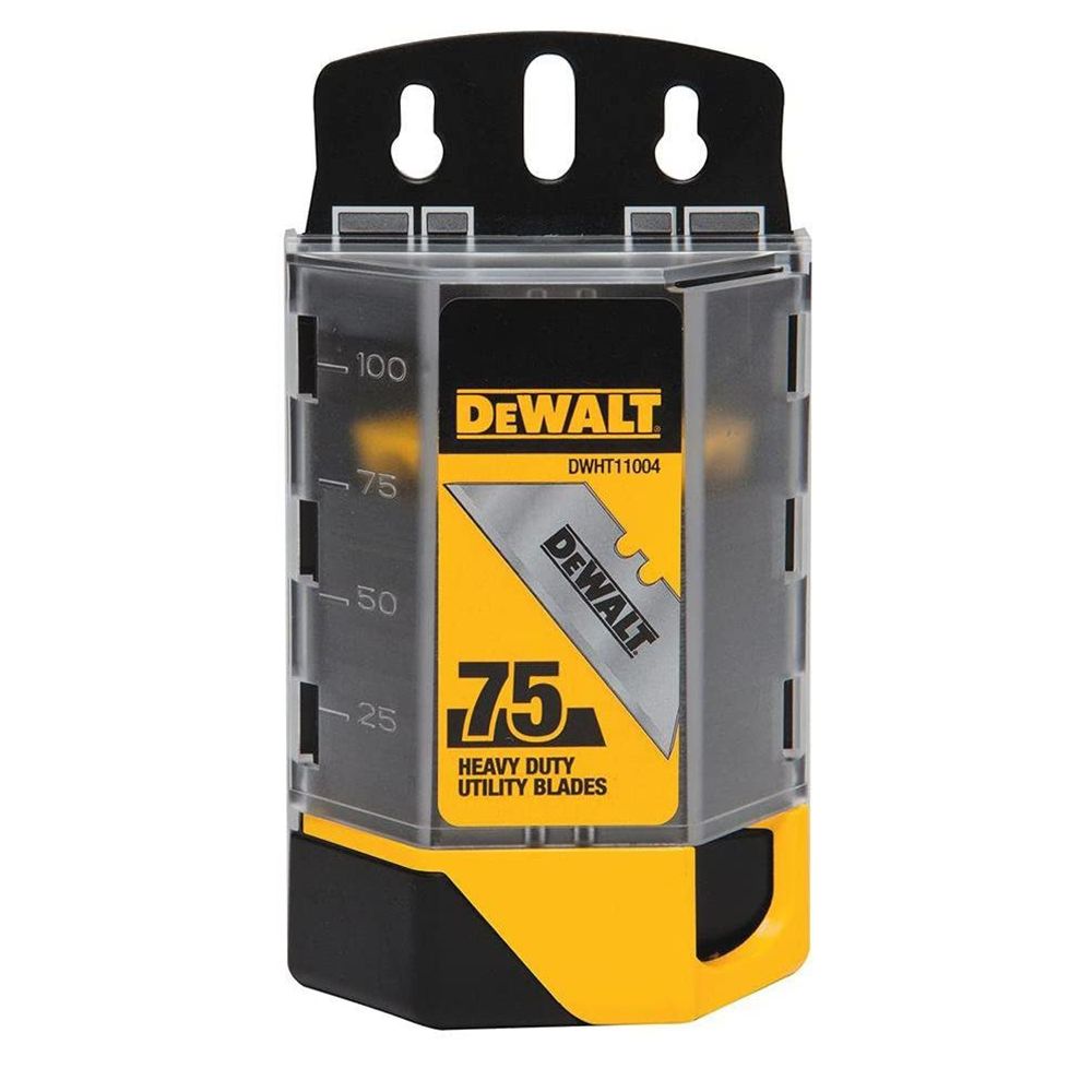 Dewalt DWHT11004L Heavy Duty Utility Blades - 75 Pack