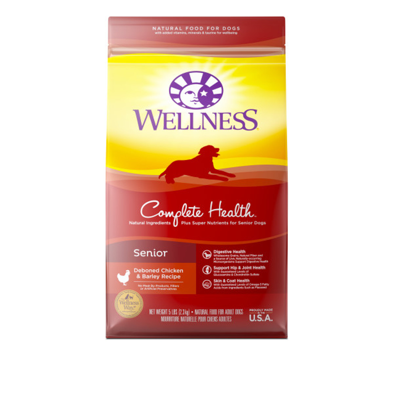 Wellness Complete Health Senior Dog Food 6 Lb.