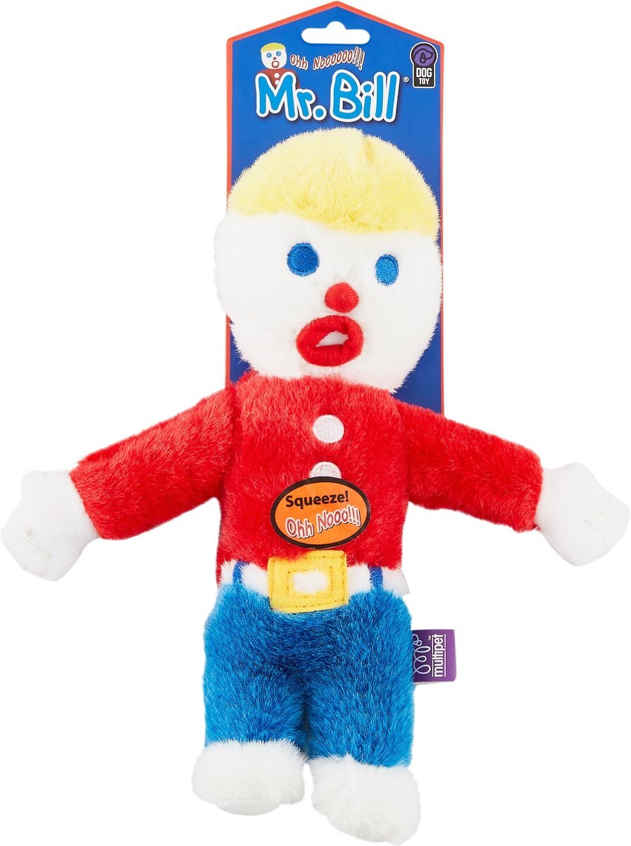 Multipet Mr. Bill Plush Dog Toy