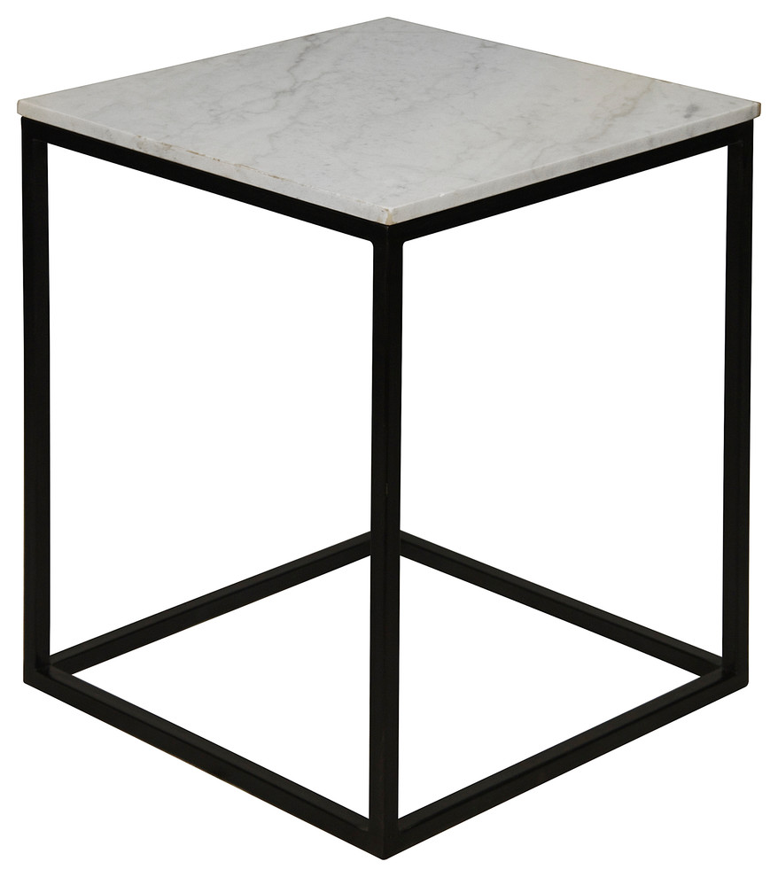 Manning Side Table  Large   Industrial   Side Tables And End Tables   by HedgeApple  Houzz