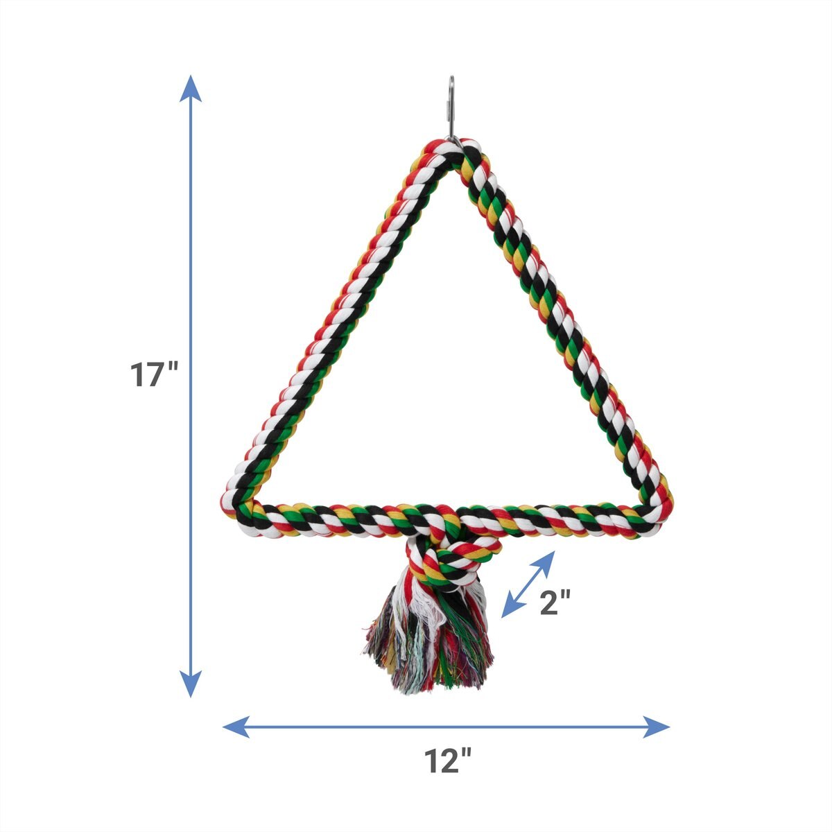 Frisco Triangular Swinging Bird Perch