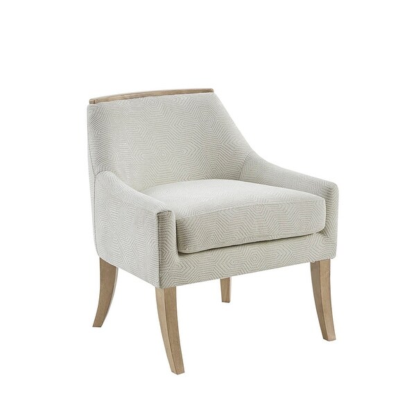 Madison Park Milana Ivory Accent Chair