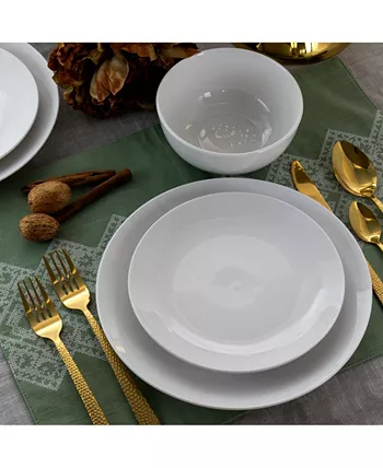 Elama Luna Dinnerware Set of 18 Pieces