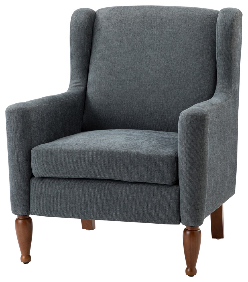 Konrad Armchair   Traditional   Armchairs And Accent Chairs   by Karat Home  Houzz