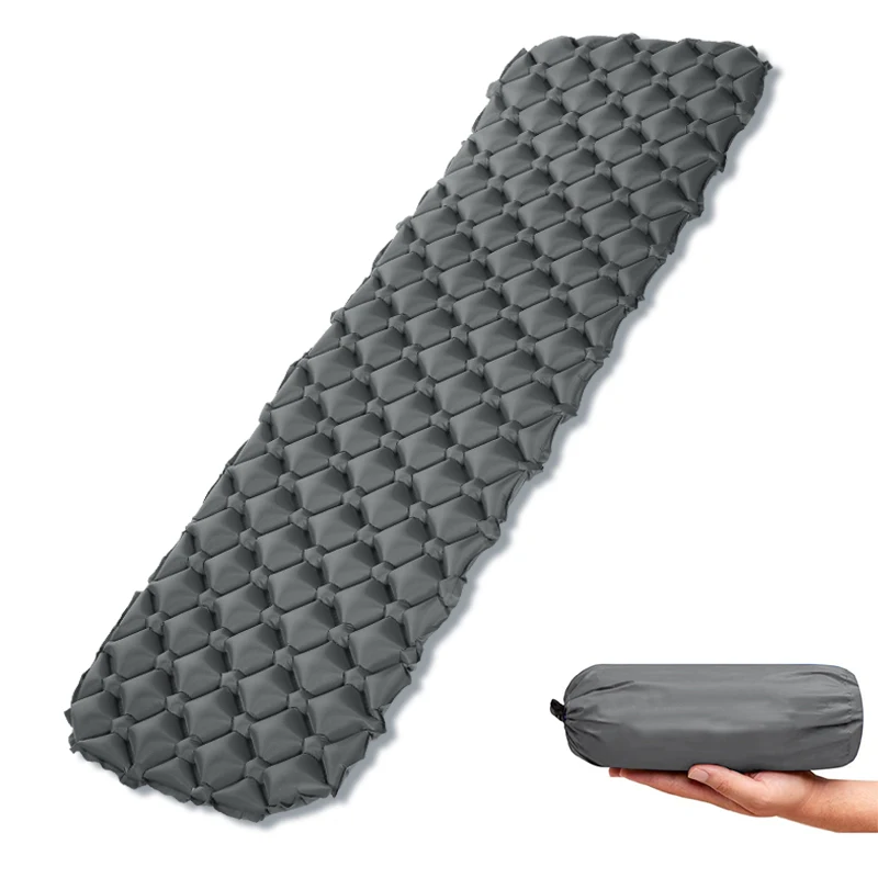 Outdoor Ultralight camping mat inflatable TPU waterproof sleeping pad