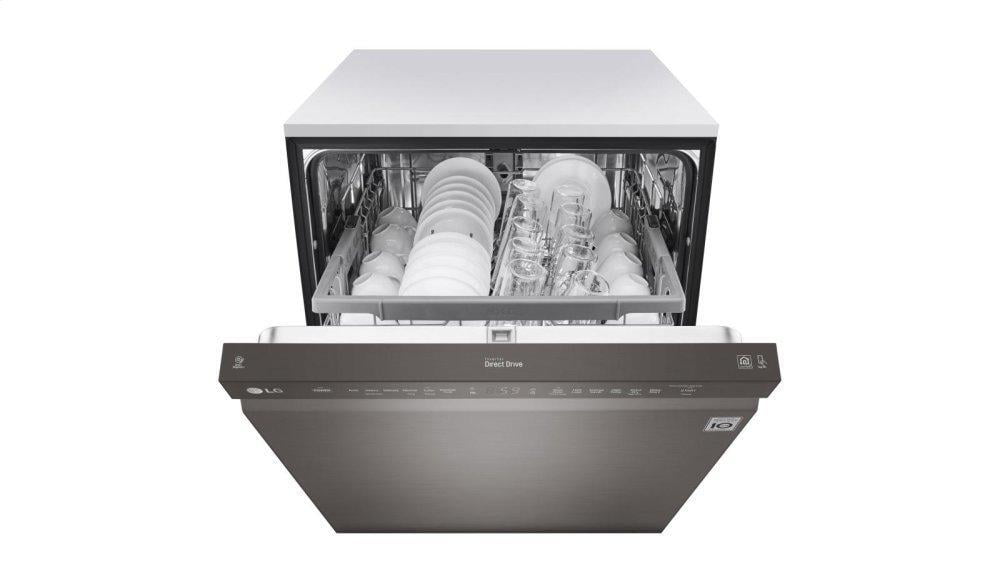 Lg LDF5545BD Front Control Dishwasher With Quadwash™ And Easyrack™ Plus