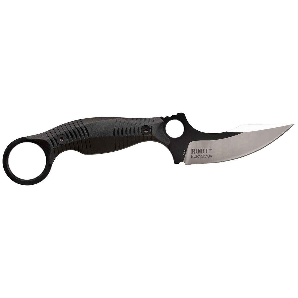 Elite Tactical Rout 3.25 inch Fixed Blade Knife