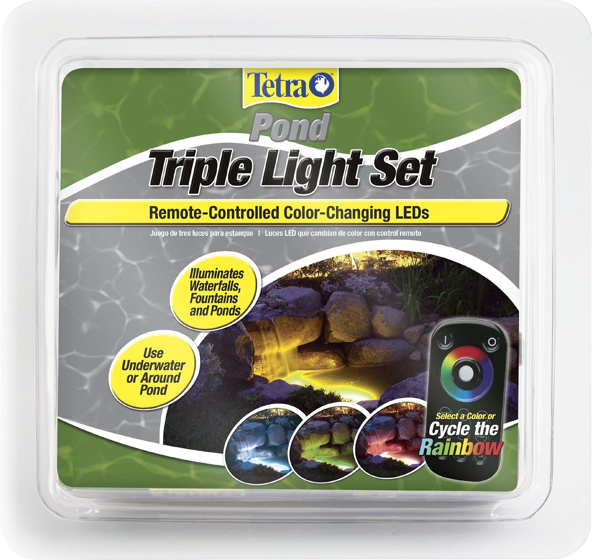 Tetra Pond Triple Light Set w/Remote