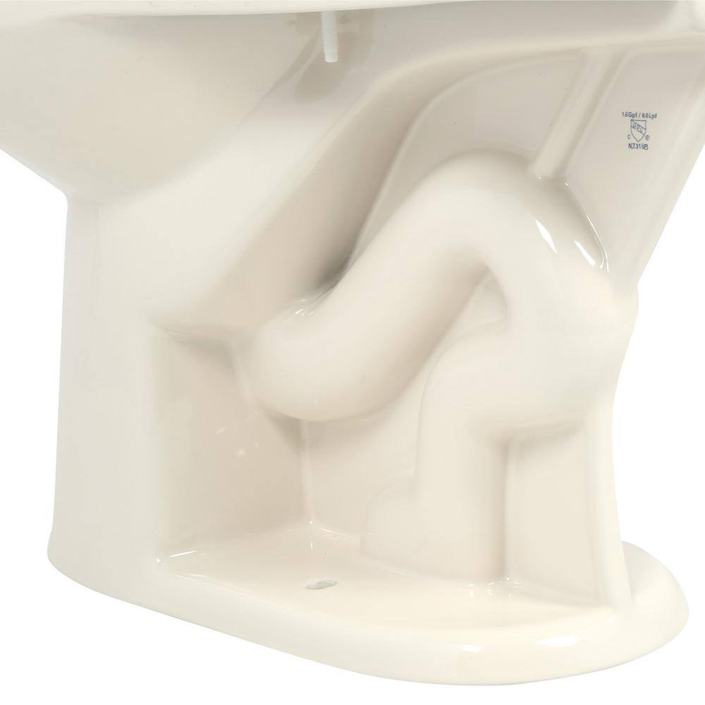 Glacier Bay 2-piece 1.1 GPF1.6 GPF High Efficiency Dual Flush Elongated Toilet in Bone N2316-BNE