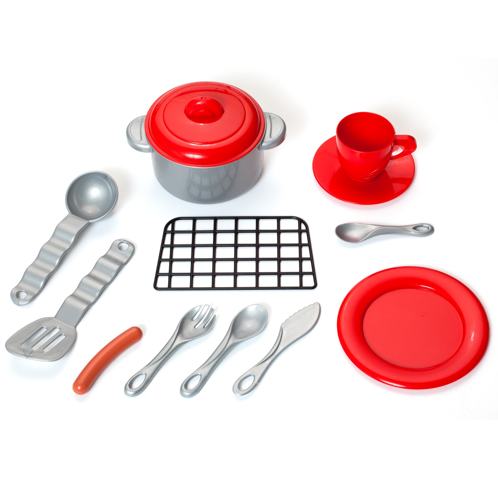 Molto Pretend Play Cook'n'Play Electronic Kitchen Playset with Accessories