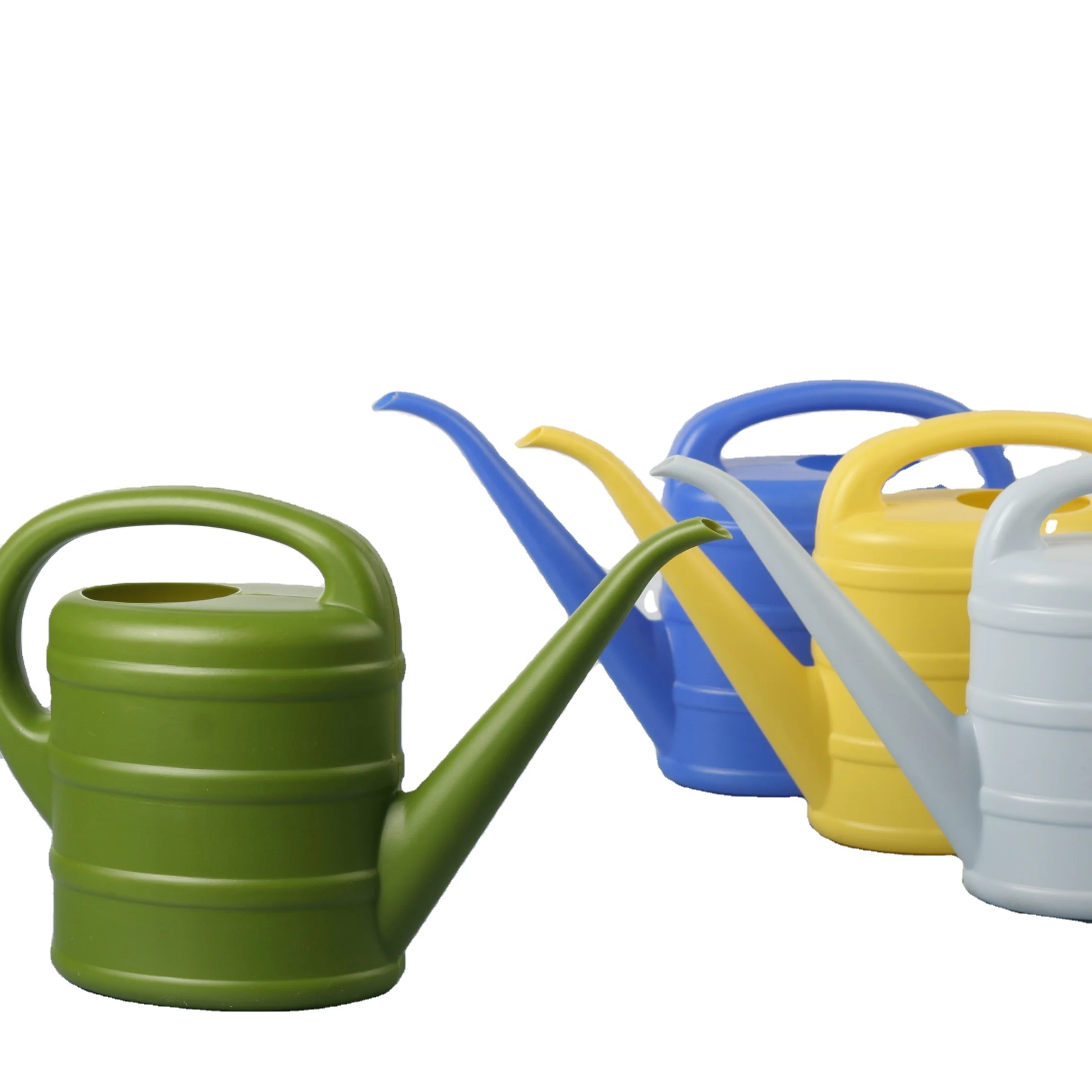 Garden Supplies Rainbow Color Watering Cans Desk Office Plants House Gallon Long Spout Fluid Plastic Kids Watering Can