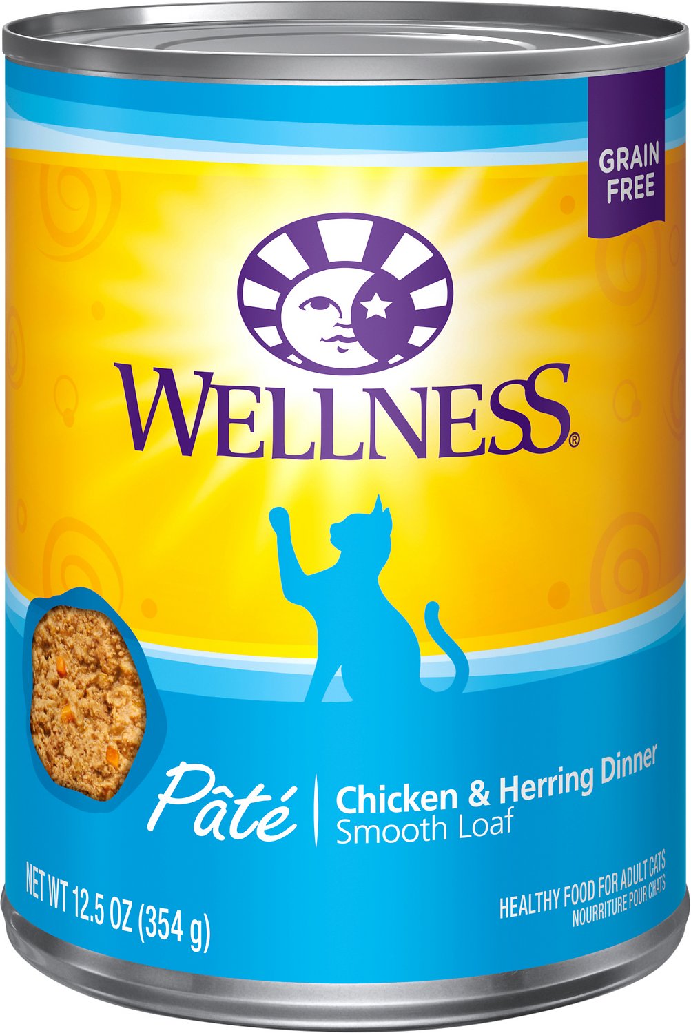 Wellness Complete Health Chicken and Herring Formula Grain Free Wet Cat