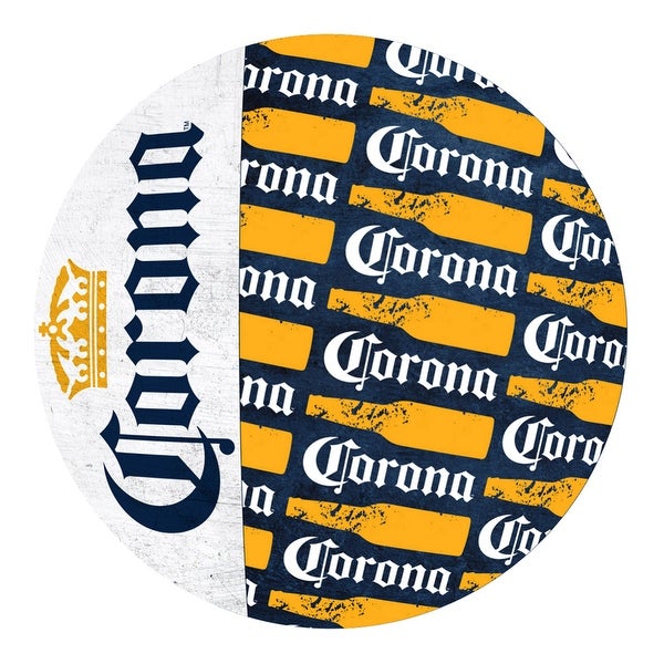 Corona Yellow Repeat Pattern 25