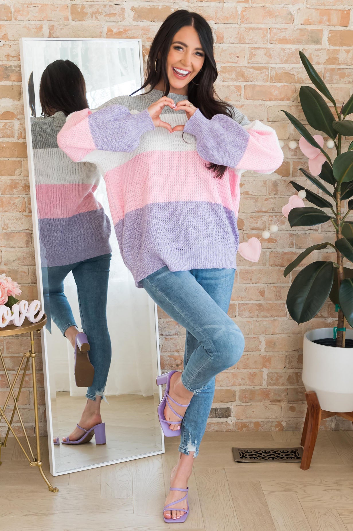 Stay Sweet Modest Sweater