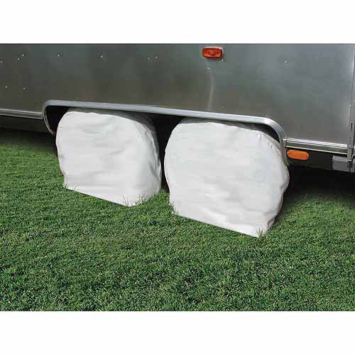 Camco 45321 Vinyl RV Wheel and Tire Covers 24