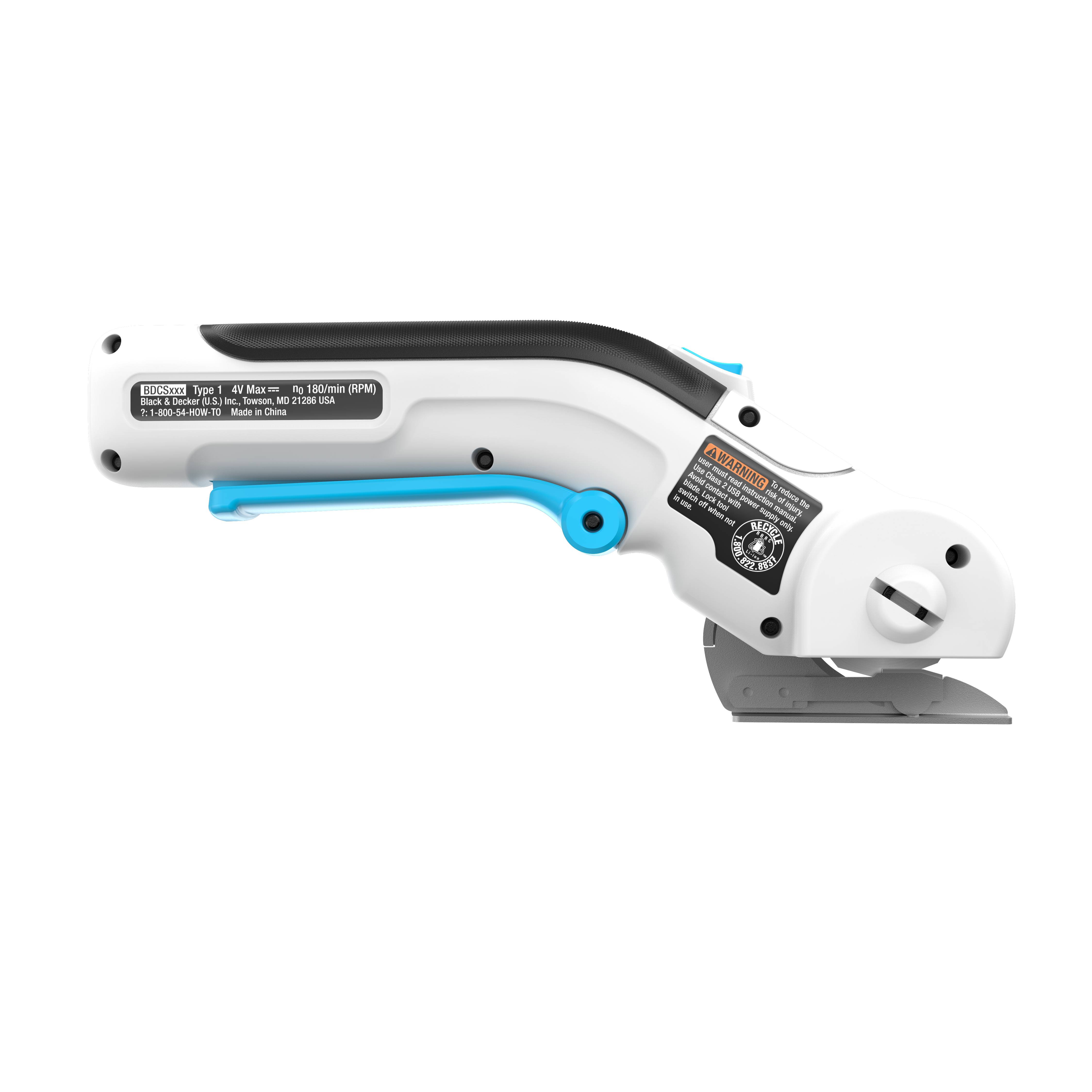 4V MAX* Cordless Rotary Cutter, USB Rechargeable