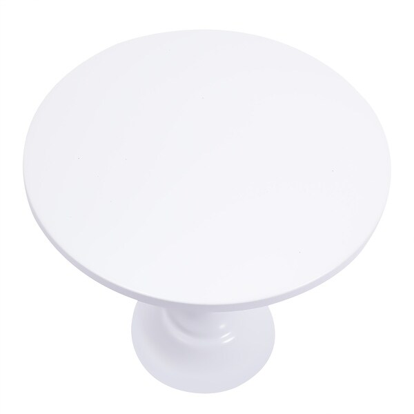 12 Pcs White Cake Display Table Tiered Cake Stand Plate